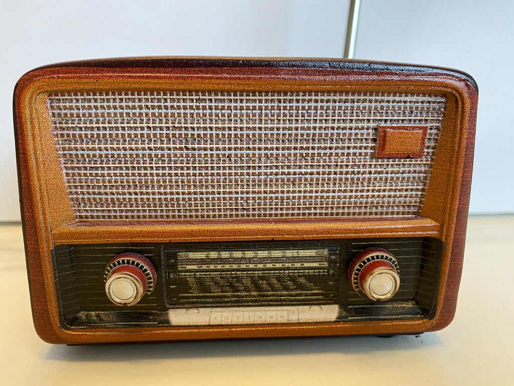 Ceramic Vintage Radio