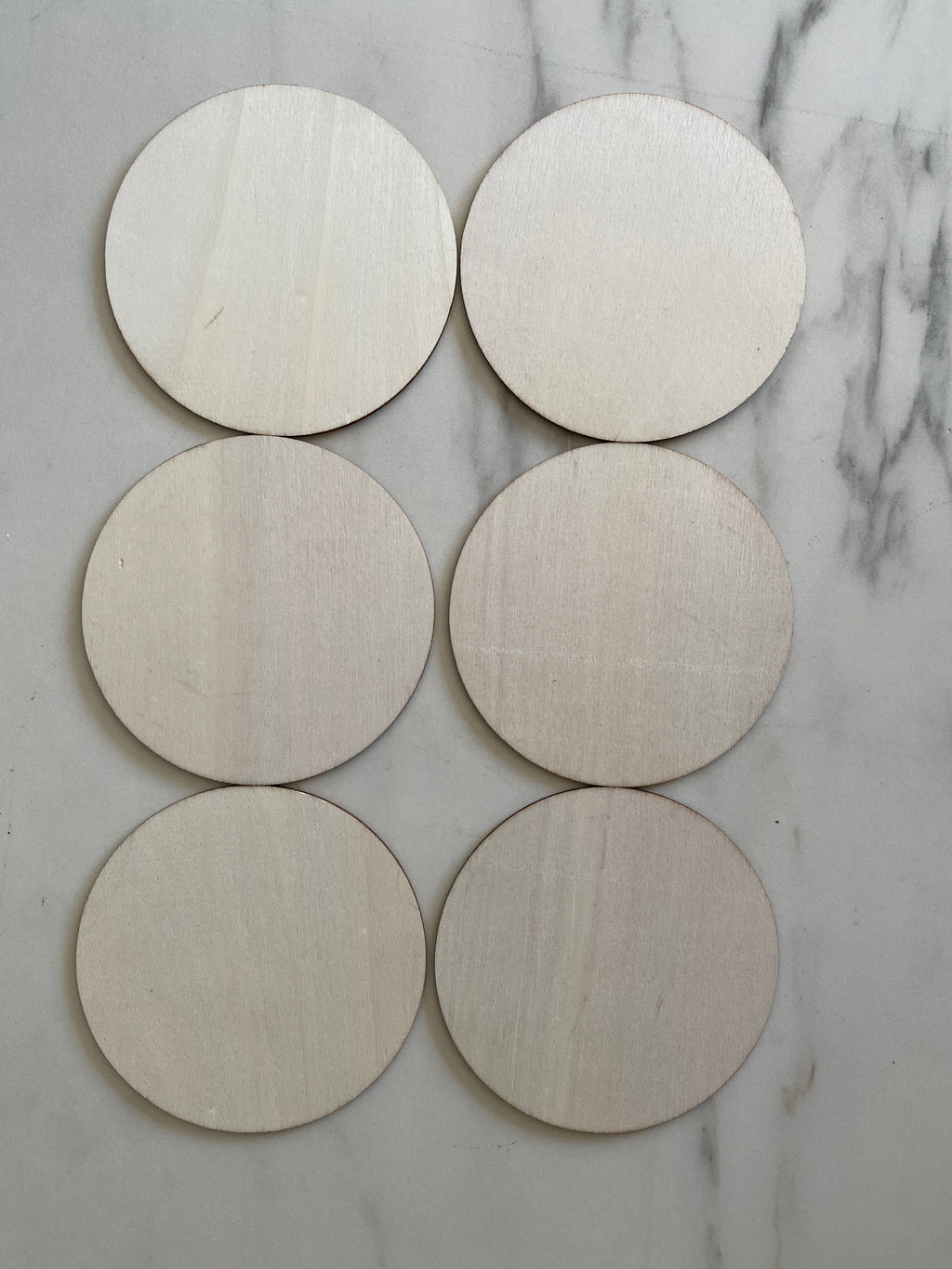 Record Wood Coasters