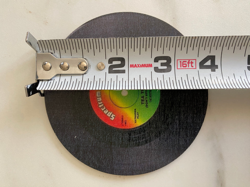 Record Wood Coasters