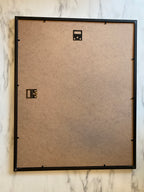 "Tokyo Tower and Shibuya Crossing" Canvas Art Piece in Modern Black Frame