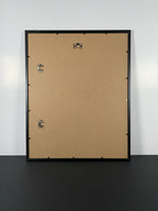 "We Can Move the Sun Together" Art Print by Maarten Leon in Modern Black Frame and White Matte.