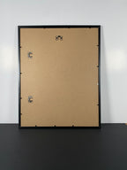 "Endless Climb" Canvas Art Piece in Modern Black Frame and White Matte.