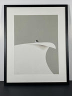 "Ready to Turn the Page" Canvas Art Print by Maarten Leon in Modern Black Frame