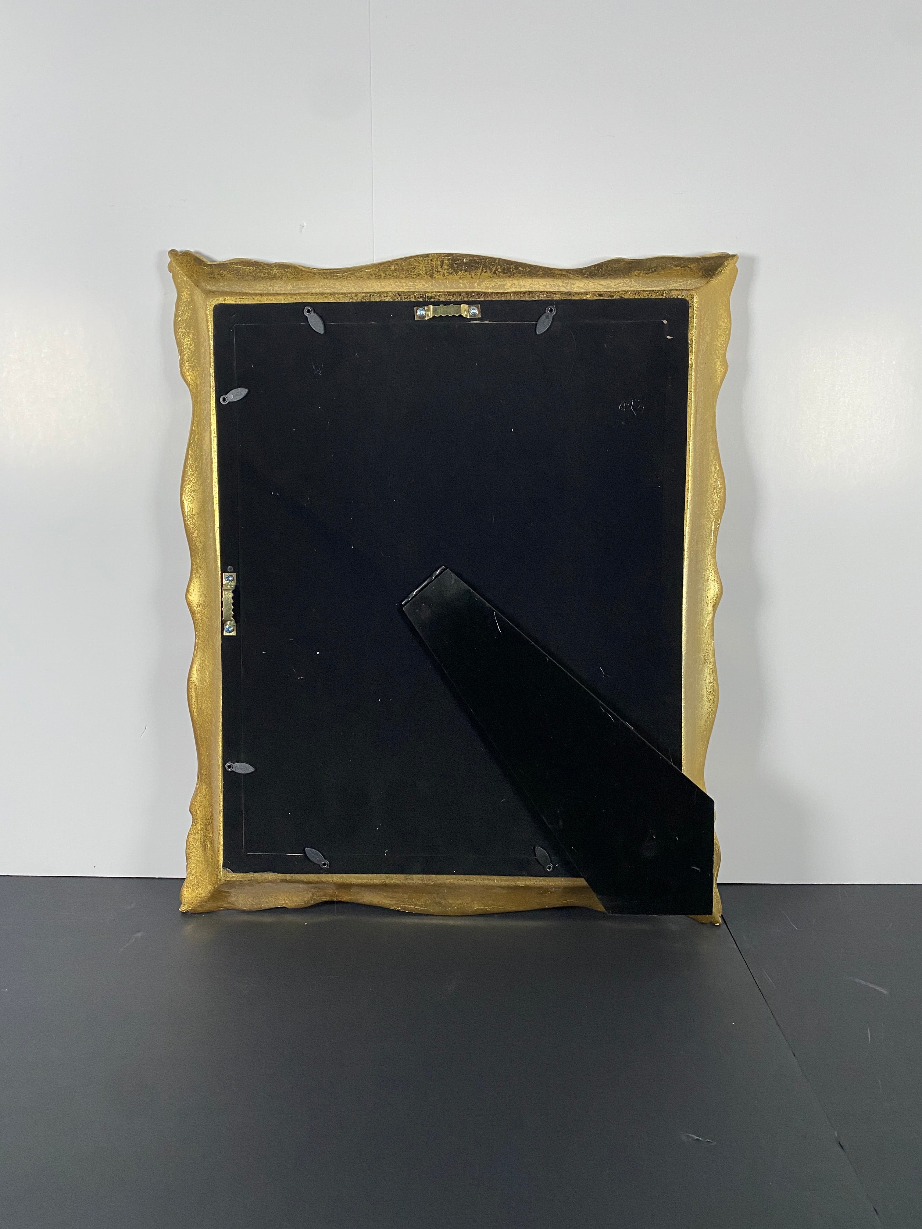 "Van Gogh's Mind" Canvas Art Piece in Heavy Vintage Ornate Gold Frame.