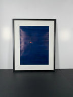 "Drift" Canvas Art Piece in Modern Black Frame