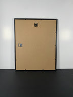 "Drift" Canvas Art Piece in Modern Black Frame