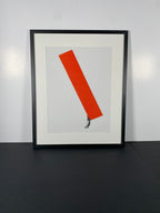 "The Weight of Emphasis" Canvas Art Piece in Modern Black Frame