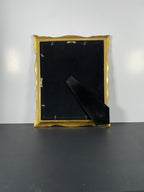 "Absent Presence" Canvas Art Piece in Vintage Gold Ornate and Heavy Frame