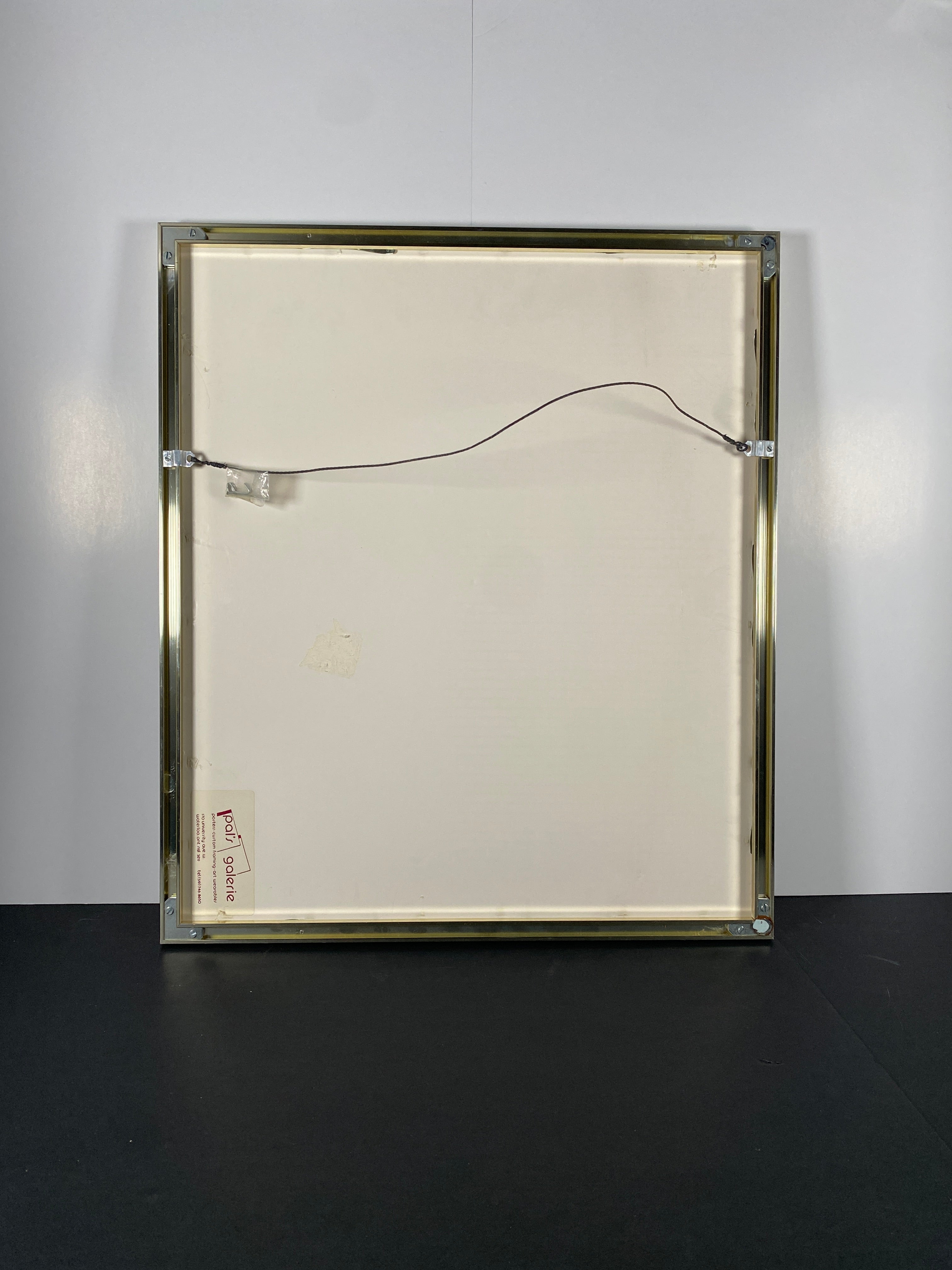 "The Evolution of Music" Canvas Art Piece in Vintage Gold Frame