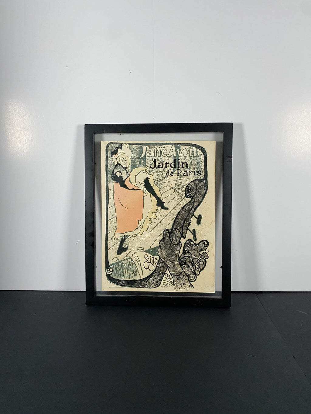 "Jane Avril at the Jardin de Paris" by Henri de Toulouse-Lautrec