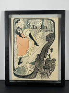 "Jane Avril at the Jardin de Paris" by Henri de Toulouse-Lautrec