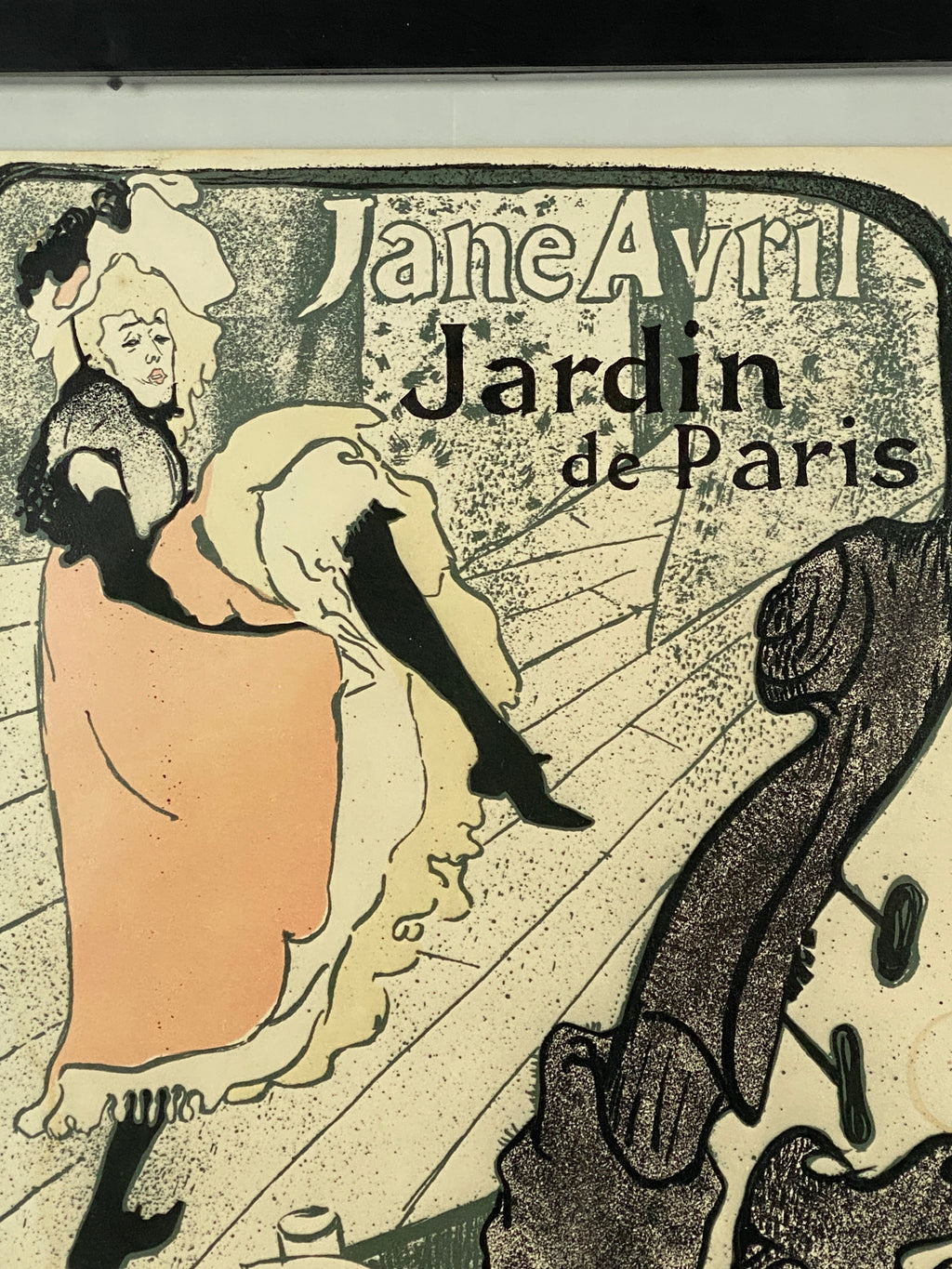 "Jane Avril at the Jardin de Paris" by Henri de Toulouse-Lautrec