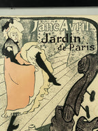 "Jane Avril at the Jardin de Paris" by Henri de Toulouse-Lautrec