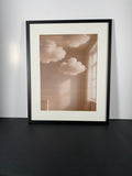 "Borrowed Sky" Canvas Art Piece in Modern Black Frame