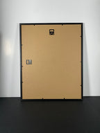 "Curiosity" Canvas Art Piece by Maarten Leon in Modern Black Frame