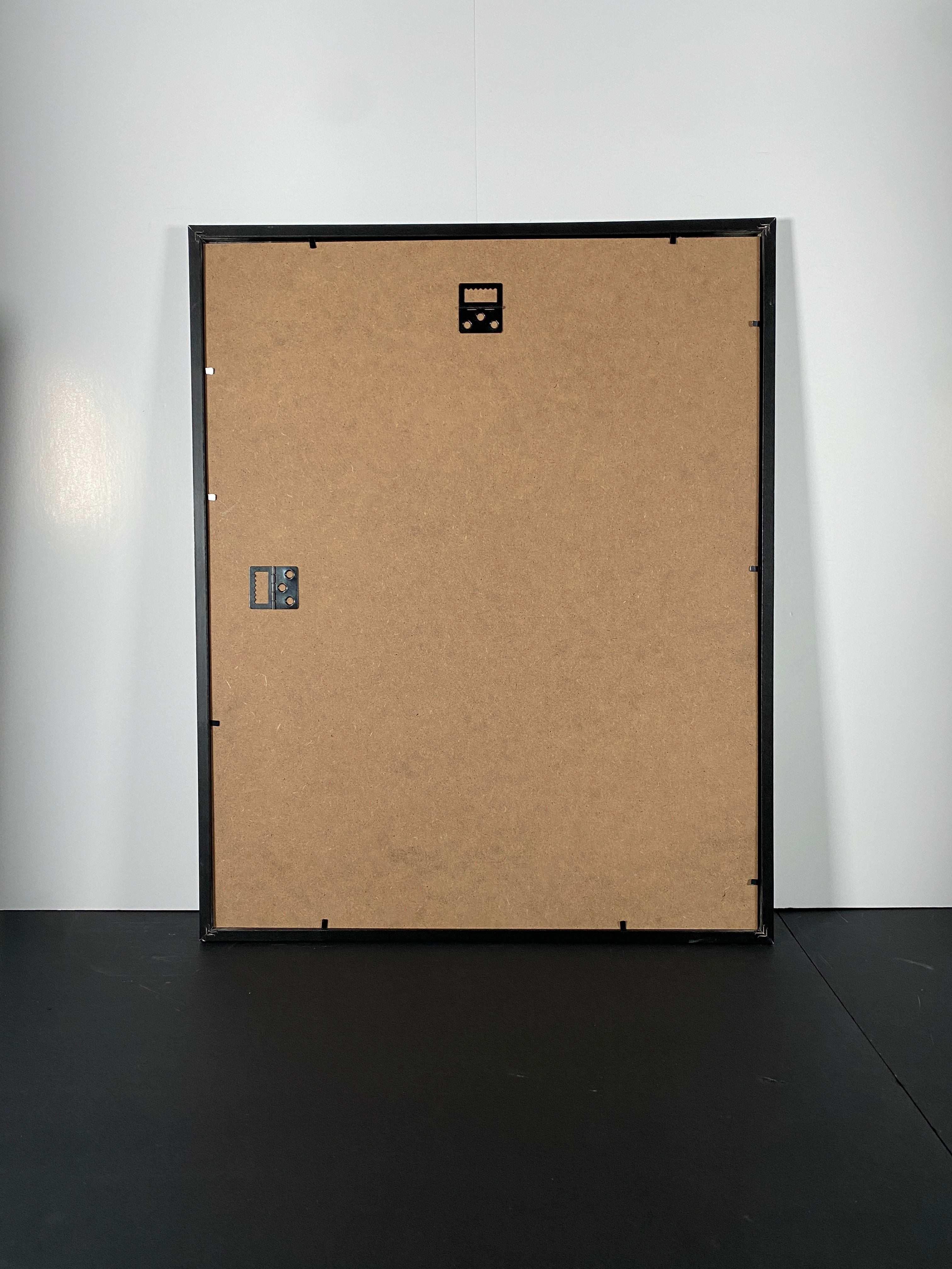 "Flower Bomber" - Bansky Canvas Art Piece in Modern Black Frame