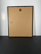 "The Long Way Through" Canvas Art Piece in Modern Black Frame