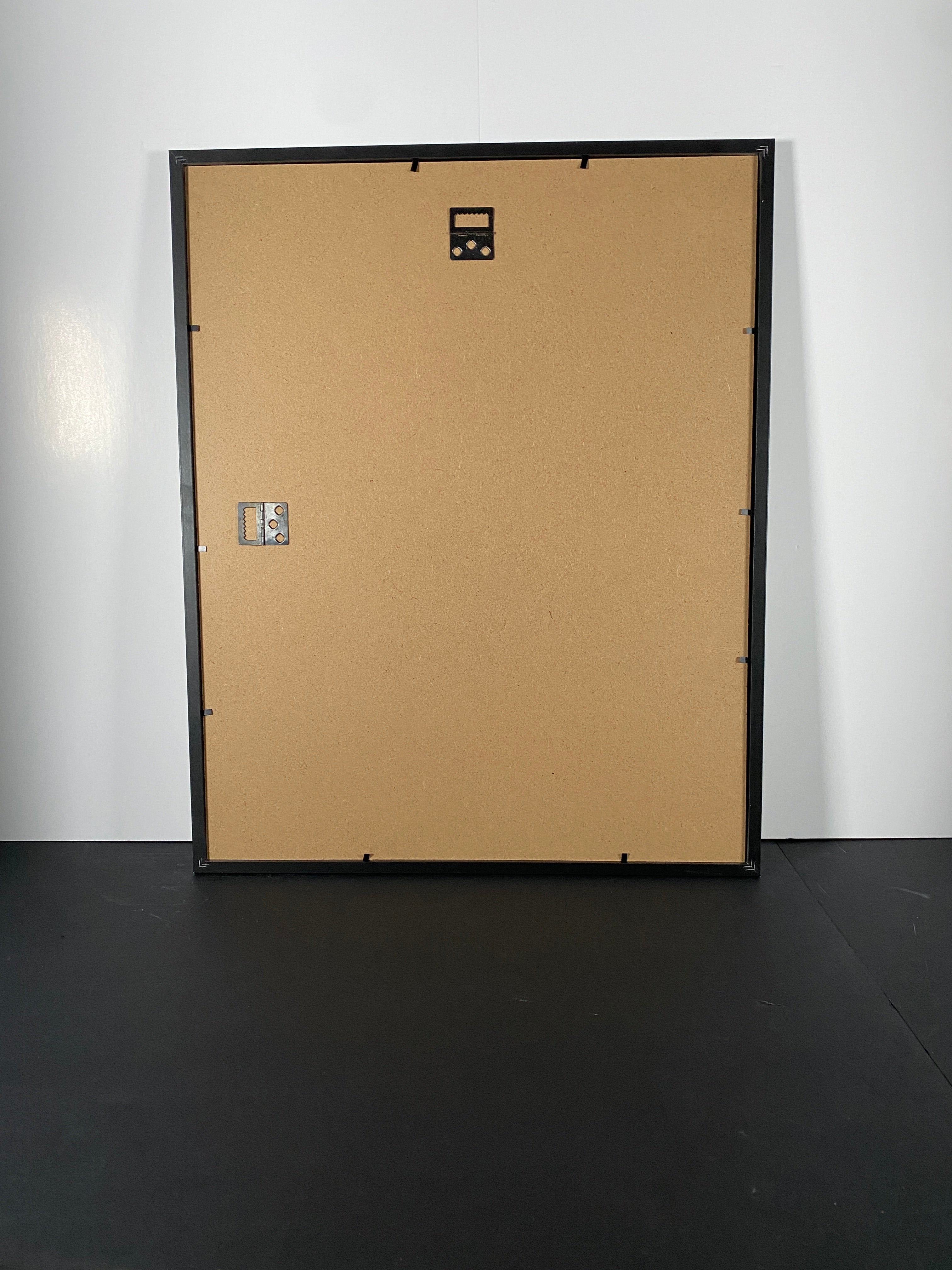 "The Long Way Through" Canvas Art Piece in Modern Black Frame