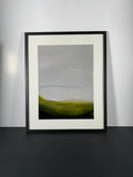 "After the Rain" Canvas Art Piece in Modern Black Frame