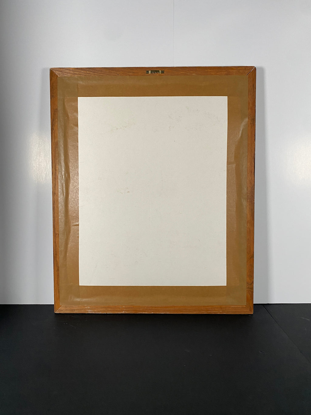 "Written Flight" Canvas Art Piece in Vintage Wood Frame