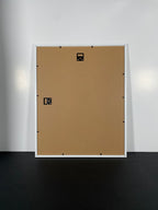 Green Bauhaus Movement Canvas Art Piece in Modern White Frame