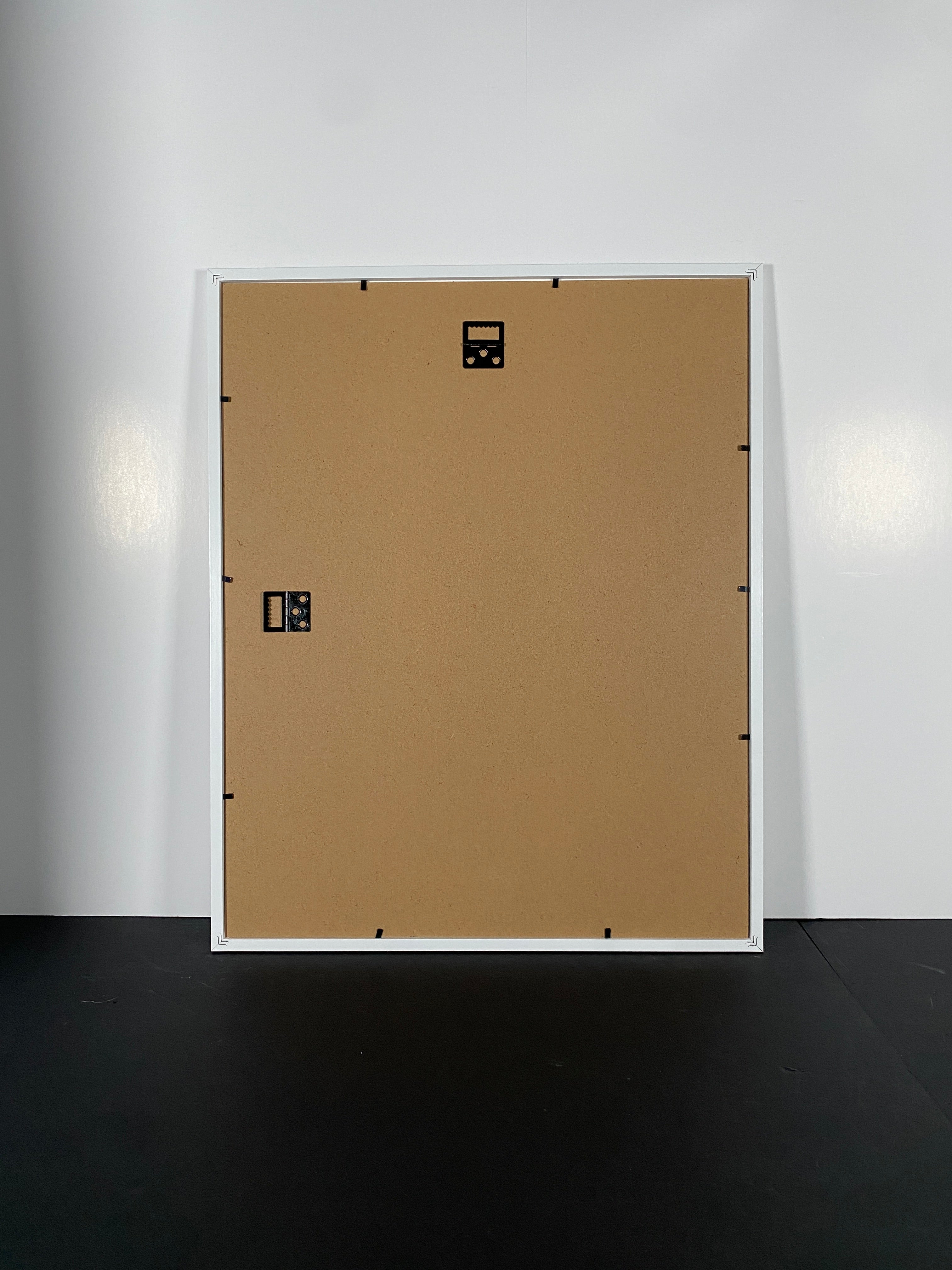Green Bauhaus Movement Canvas Art Piece in Modern White Frame
