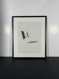 "Not the One to Wait" Canvas Art Piece in Modern Black Frame