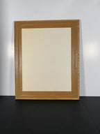 "Clearing" Canvas Art Piece in Vintage Wood Frame