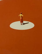 "Confidence" Canvas Art Piece by Maarten Leon in Modern White Frame