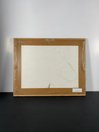 "Migration Through Light" Canvas Art Piece in Vintage Wood Frame