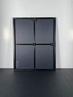"Streetlamp" Canvas Art Piece in Vintage Frameless Gallery Glass Frame
